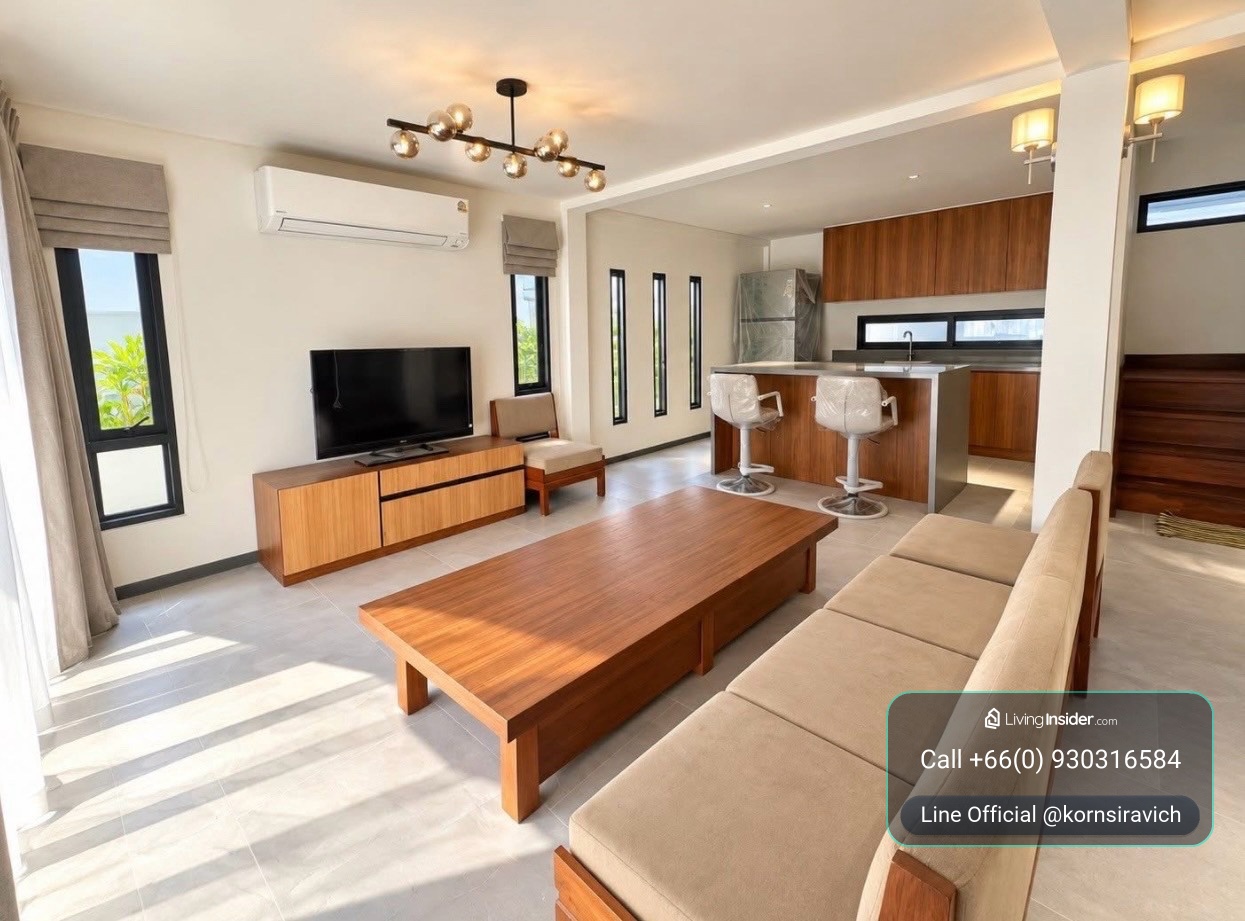 FOR RENT PRIVATE VILLA RESIDENCES AT YENAKART - SATHORN, BANGKOK EXPATS THAILAND - WELCOME PET FRIENDLY – รูปที่ 3