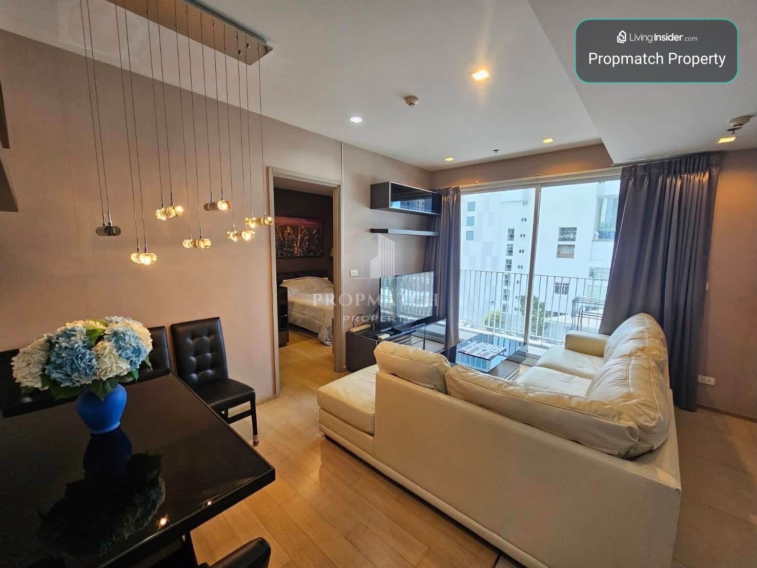 ✨Flash Deal ✨HQ Thonglor ( 1Bed 1Bath 43.5SQM.) พร้อมอยู่ ! เพียง 35,000 บาทต่อเดือน Tel.0981315848@propmatch  – รูปที่ 4