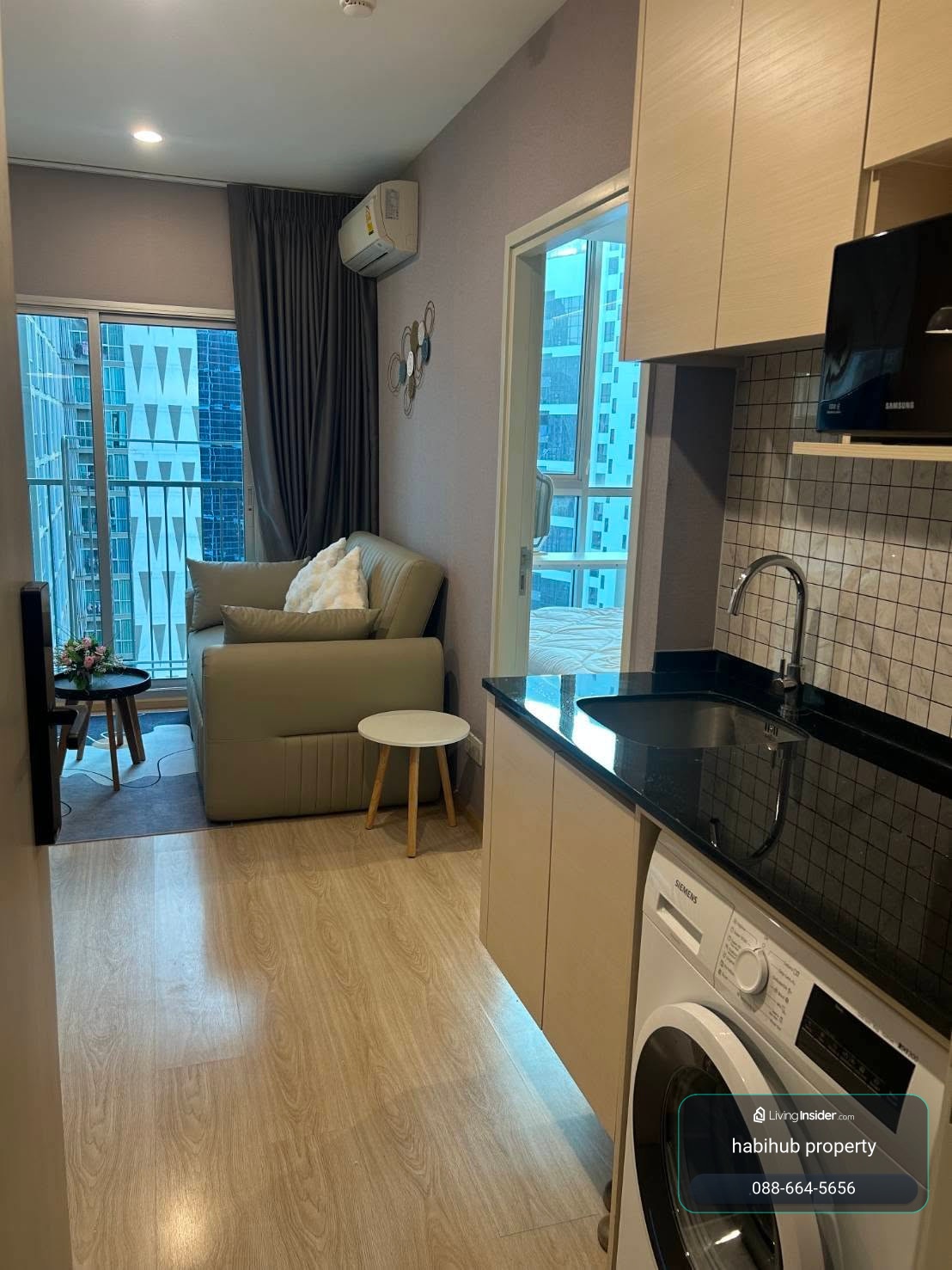 🏠✨Noble Revolve Ratchada (Noble Revolve Ratchada) | 1 bedroom condo for sale (HBH-RP-128) – รูปที่ 2