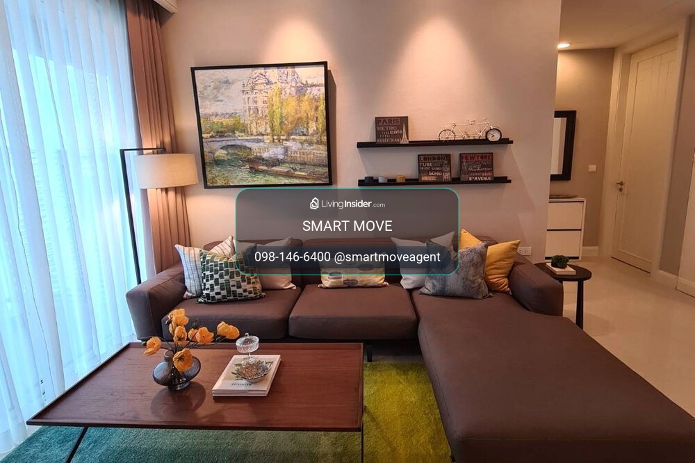 🔥 For Sale - Rent !! 🔥Q Langsuan, 2 bedroom, 2 bathroom, big size, high floor 20++ !! Code C20240201152 furnished, ready to move in, Special Deal!!📣📣  – รูปที่ 2