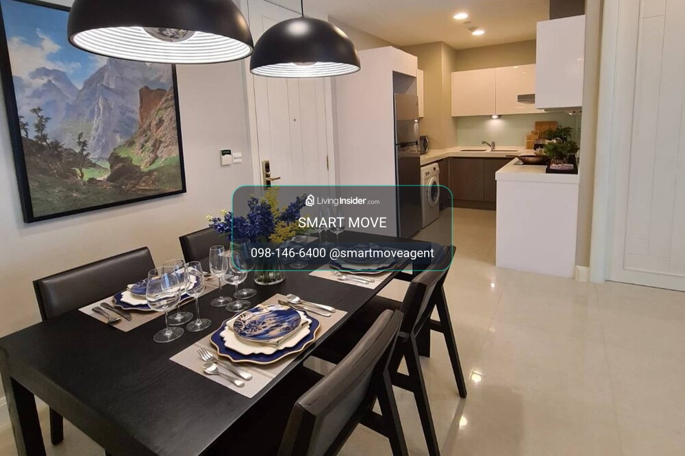 🔥 For Sale - Rent !! 🔥Q Langsuan, 2 bedroom, 2 bathroom, big size, high floor 20++ !! Code C20240201152 furnished, ready to move in, Special Deal!!📣📣  – รูปที่ 3