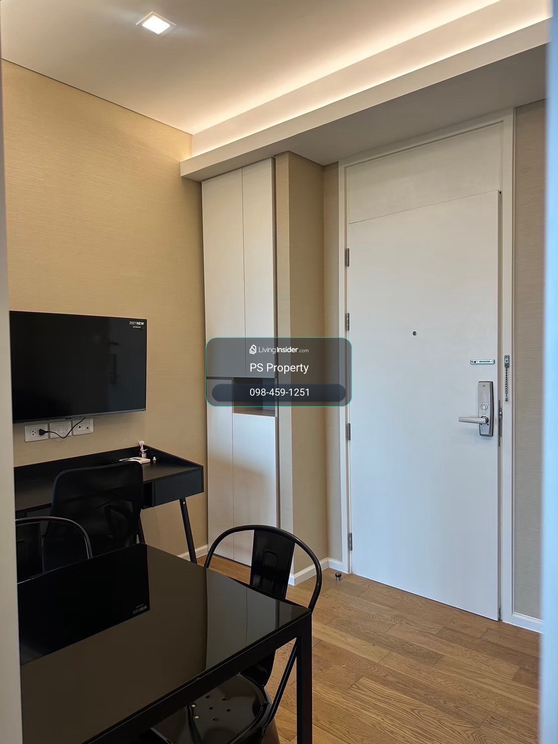 ให้เช่า 🔥 The Saint Residences 🔥 ใกล้ MRT พหลโยธิน เฟอร์นิเจอร์ และ เครื่องใช้ไฟฟ้าครบ  – รูปที่ 3