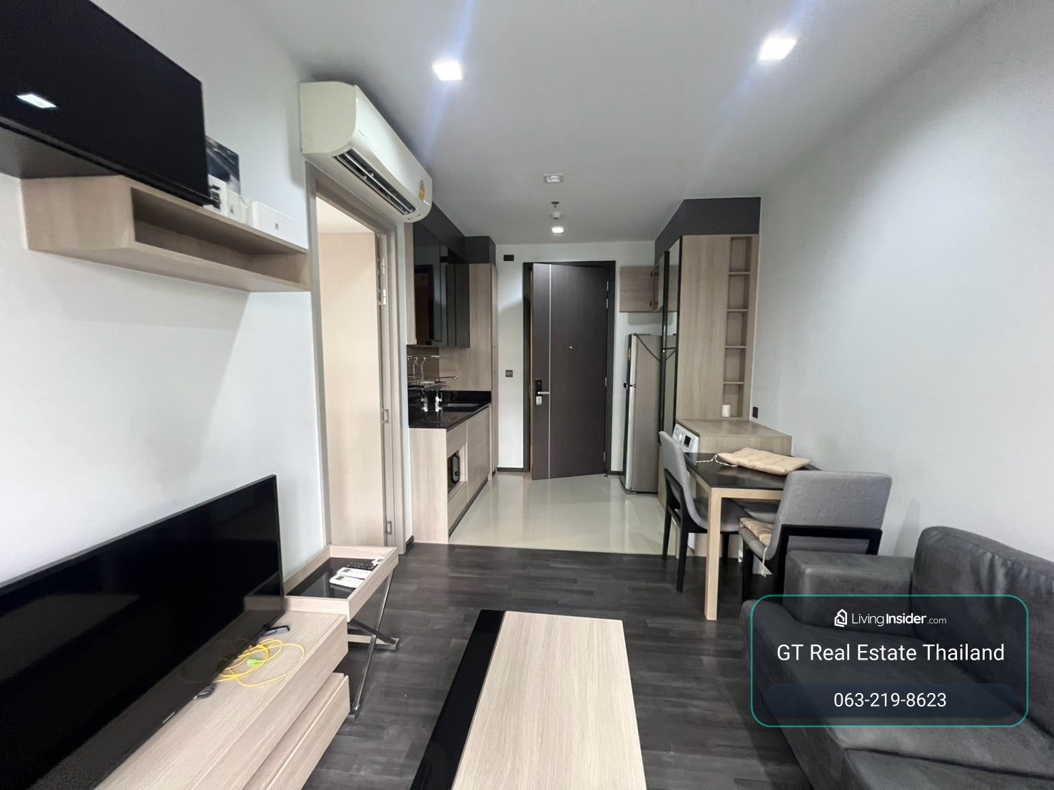 The Line Asoke Ratchada เฟอร์นิเจอร์ครบ พร้อมเข้าอยู่ – รูปที่ 2