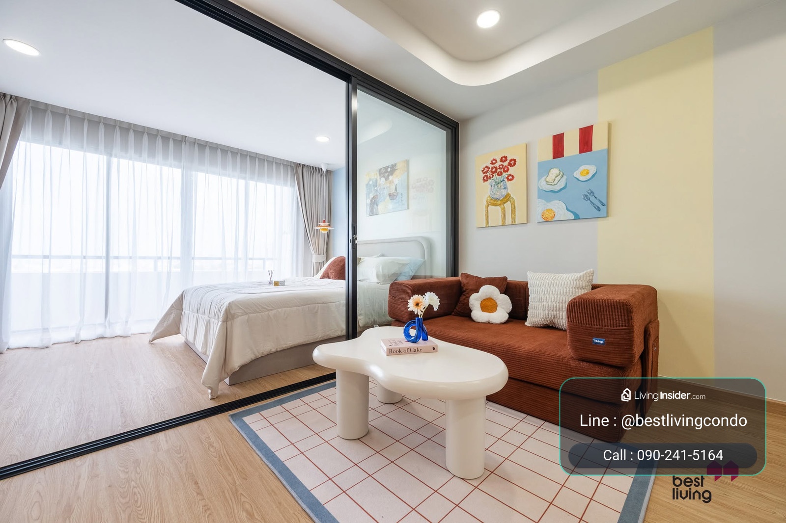 Supattra Condotel, east facing room, city view, near BTS Udomsuk – รูปที่ 2