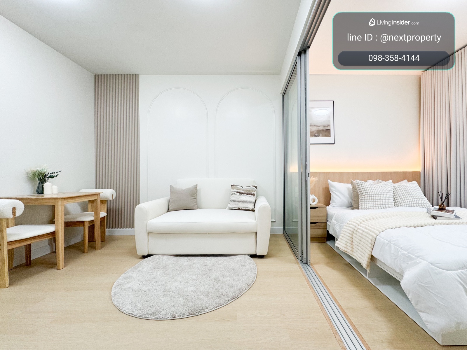 ขายคอนโด เอ สเปซ มี สุขุมวิท 77 ห้องสวย พร้อมเฟอร์นิเจอร์ใหม่หมด – รูปที่ 4