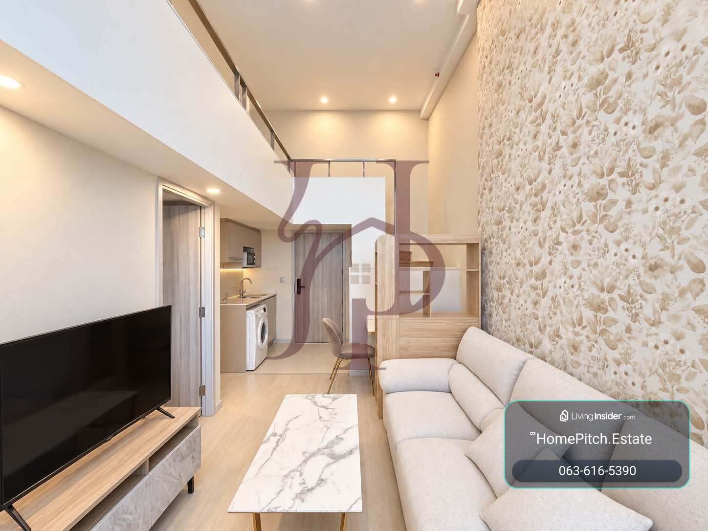 🏠 คอนโด 1 นอน KnightsBridge Prime Sathorn พร้อมเข้าอยู่ ครบครัน นัดชม 063-616-5390 – รูปที่ 3