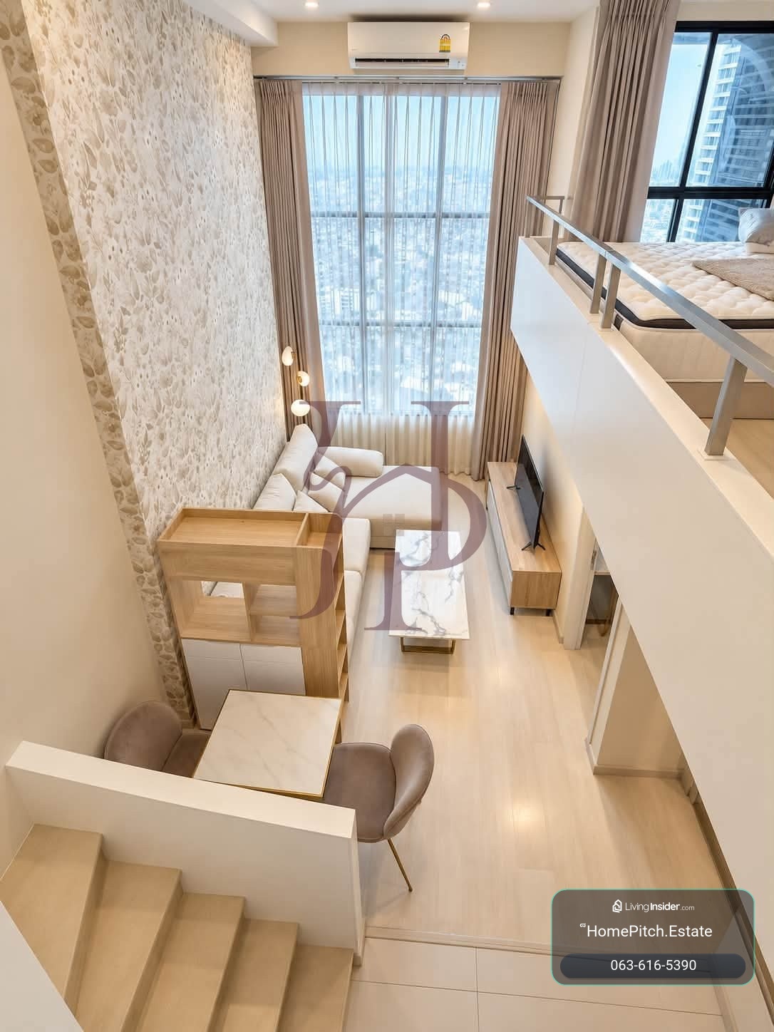 🏠 คอนโด 1 นอน KnightsBridge Prime Sathorn พร้อมเข้าอยู่ ครบครัน นัดชม 063-616-5390 – รูปที่ 4