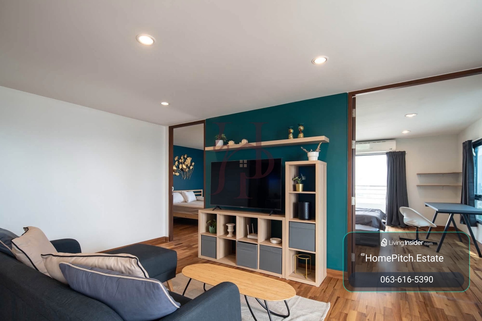 ✨ ห้องสวย 2BR/2BA ราชดำเนิน 46 พร้อมเข้าอยู่ 20 ตุลาคม นัดชม 063-616-5390 – รูปที่ 4
