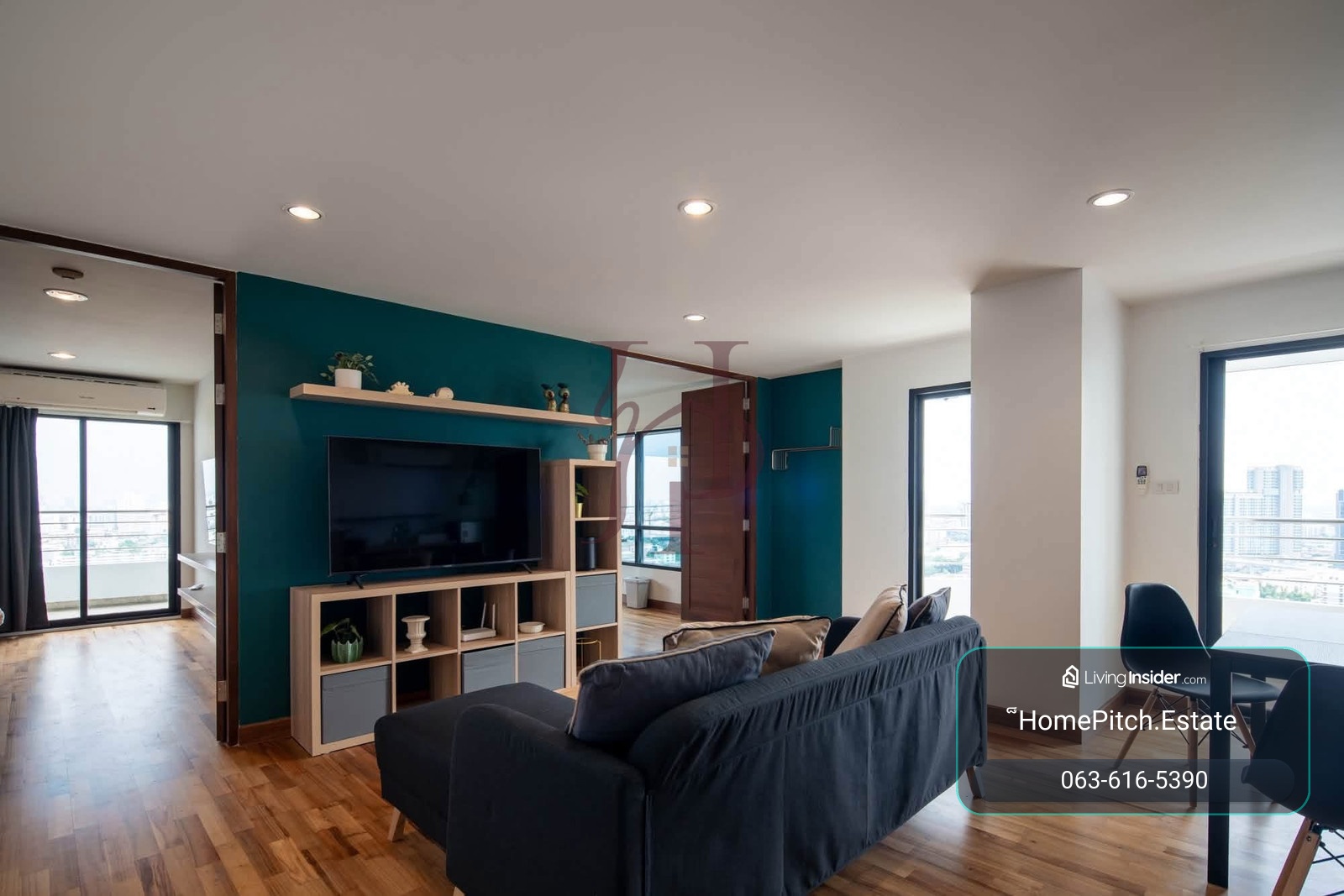 ✨ ห้องสวย 2BR/2BA ราชดำเนิน 46 พร้อมเข้าอยู่ 20 ตุลาคม นัดชม 063-616-5390 – รูปที่ 2