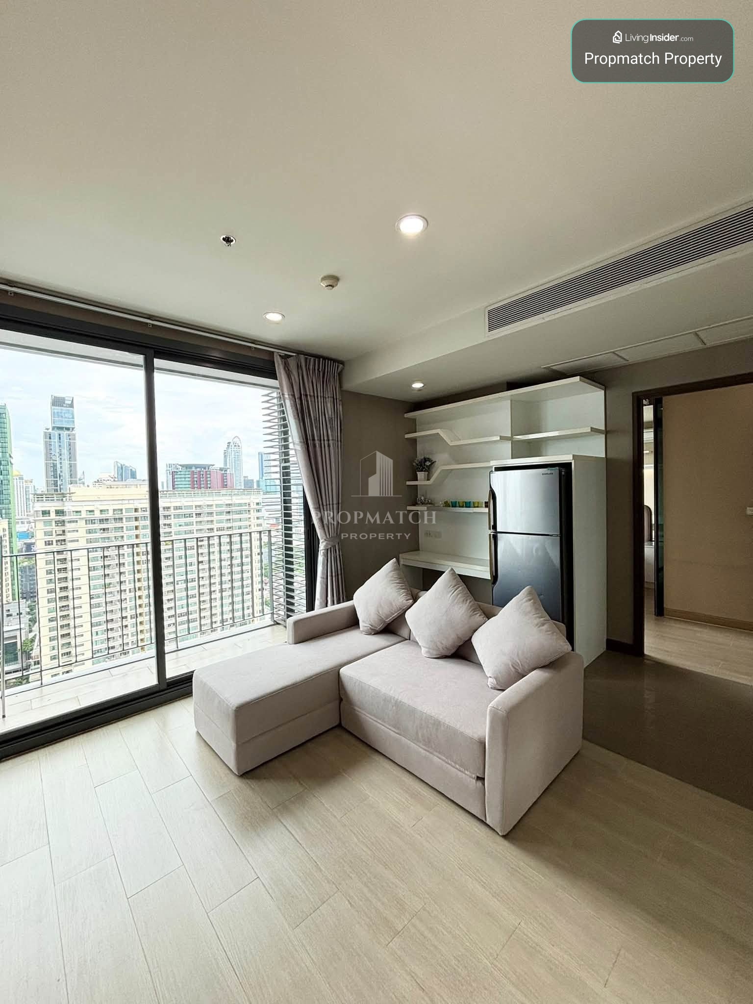 ✨Flash Deal ✨PYNE By Sansiri (1Bed 1Bath 46SQM.) ready to move in! Only 28,000 baht per month Tel.0981315848@propmatch – รูปที่ 2