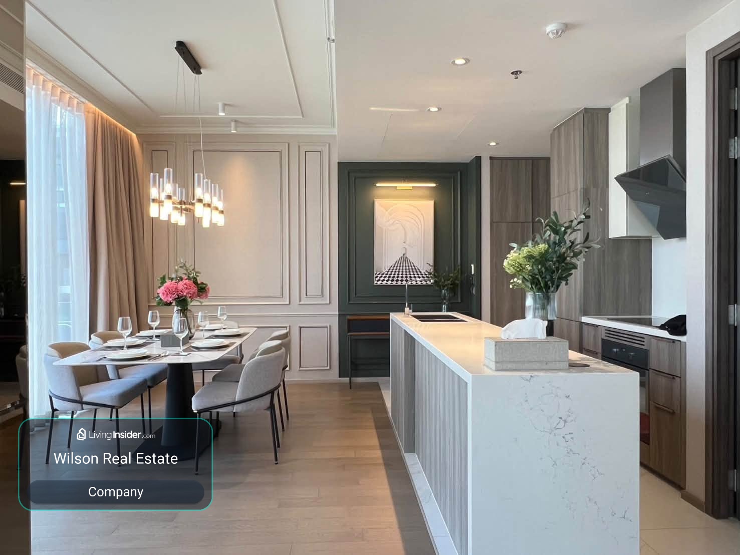 🏙️ ให้เช่า 𝗖𝗘𝗟𝗘𝗦 𝗔𝗦𝗢𝗞𝗘 | 𝟯 𝗕𝗘𝗗𝗥𝗢𝗢𝗠𝗦 | 137 ตร.ม. | ชั้น 36 | มีห้องแม่บ้าน | ใกล้ BTS อโศก และ MRT สุขุมวิท ✨  – รูปที่ 4