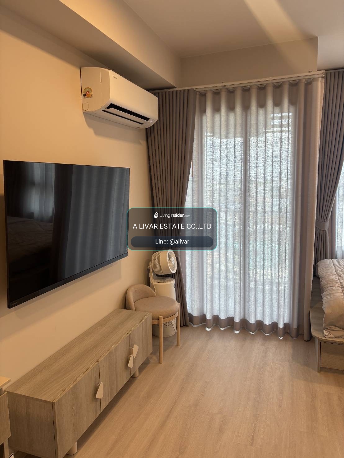 RC091326 New studio condo for rent at COBE Ratchada-Rama 9 ใกล้ MRT ศูนย์วัฒนธรรมฯ – รูปที่ 4