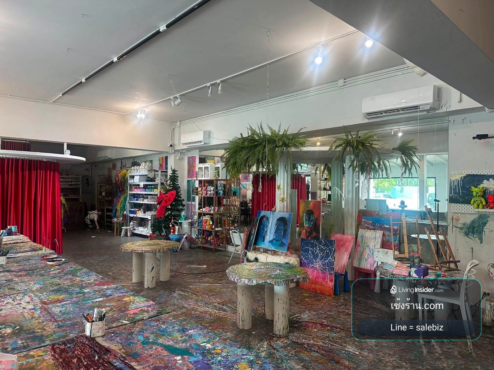 Business for sale: Art Workshop, Sukhumvit 71 area, Soi through to Ekamai. There are a lot of parking spaces. – รูปที่ 3