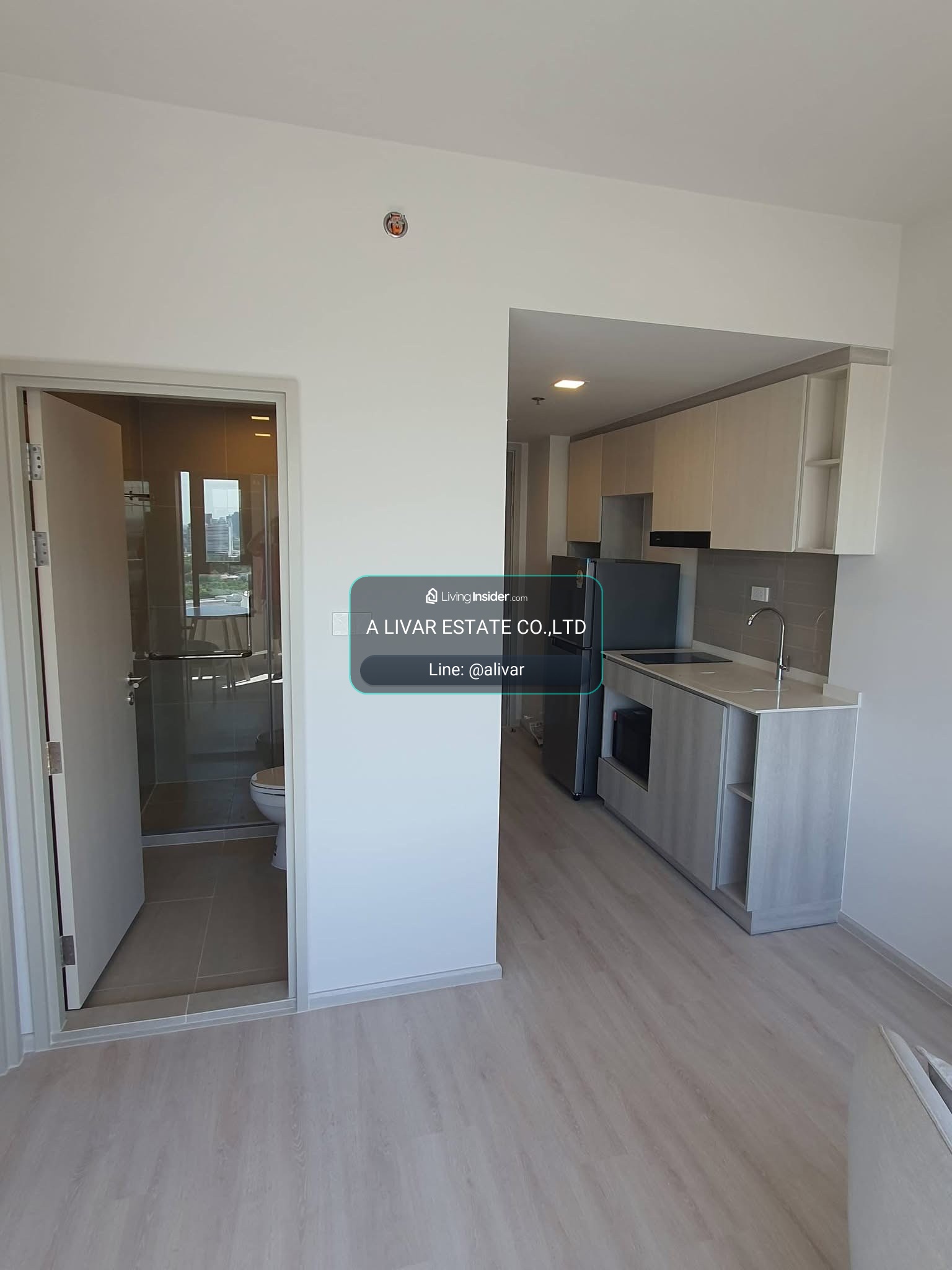 RC091526 Condo 1 bed for rent at COBE Ratchada-Rama 9 ใกล้ MRT ศูนย์วัฒนธรรมฯ – รูปที่ 4