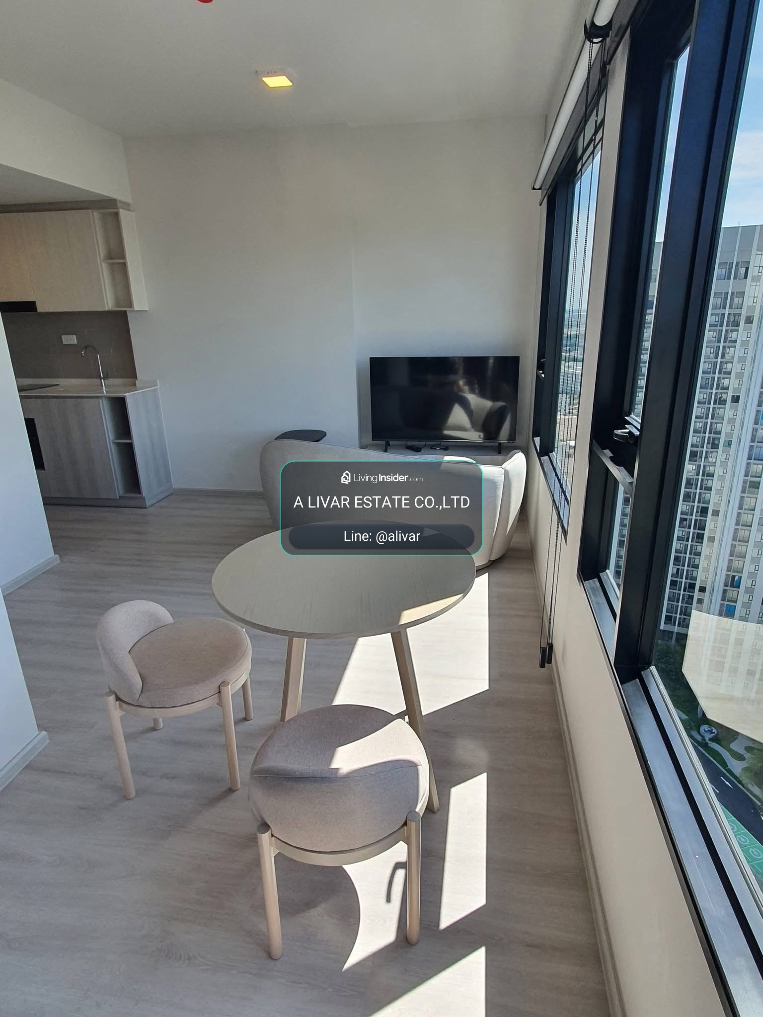 RC091526 Condo 1 bed for rent at COBE Ratchada-Rama 9 ใกล้ MRT ศูนย์วัฒนธรรมฯ – รูปที่ 2