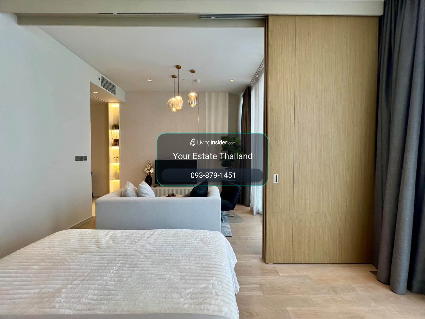  ให้เช่าคอนโด Ashton Silom  ห้องใหม่มือแรก ห้องสวยมาก พร้อมอยู่ค่ะ – รูปที่ 4
