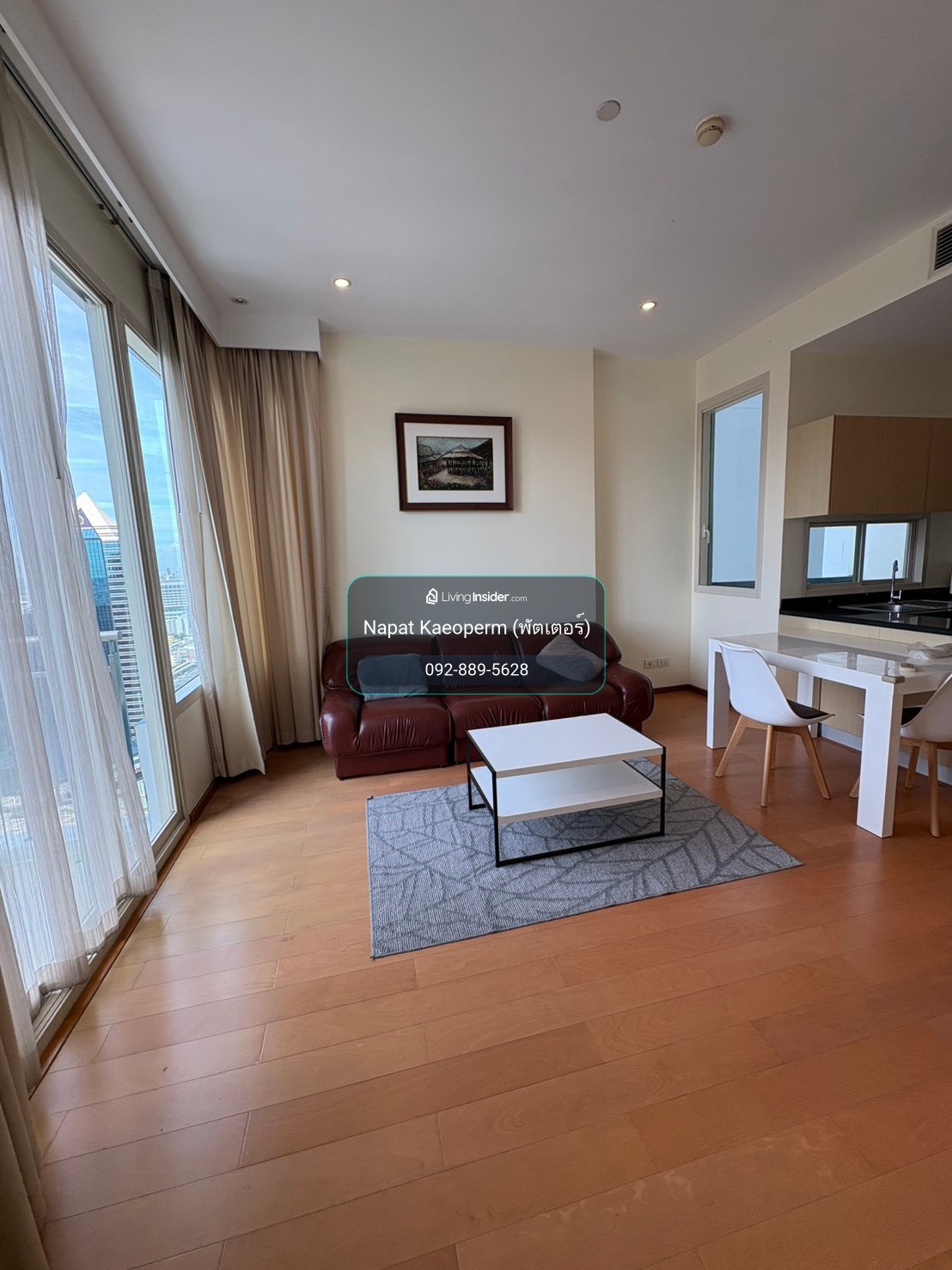 🔥ถูกสุดในตึก🔥Wind ratchayothin 54Sqm 20,000 ห้องชั้นสูงวิวสวย  ติดBTSรัชโยธิน ใกล้เมเจอร์เดินไปได้ สะดวกมาก💫 ห้องสวยแต่งครบฟรีเฟอร์ทุกอย่างโครตคุ้ม รีบนัดชมก่อนถูกจอง 23,000 เท่านั้น  📞สนใจติดต่อนัดชมห้องพัตเตอร์ 0928895628 line plustor_ss🔥 – รูปที่ 3