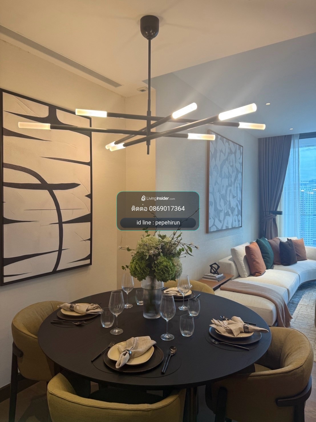 ขายด่วน ราคาพิเศษ🔥 2 ห้องนอน Dusit Residences พร้อมเฟอร์ ราคา 33.6 ล้านบาท ติดต่อชมห้องจริง 0869017364 – รูปที่ 2