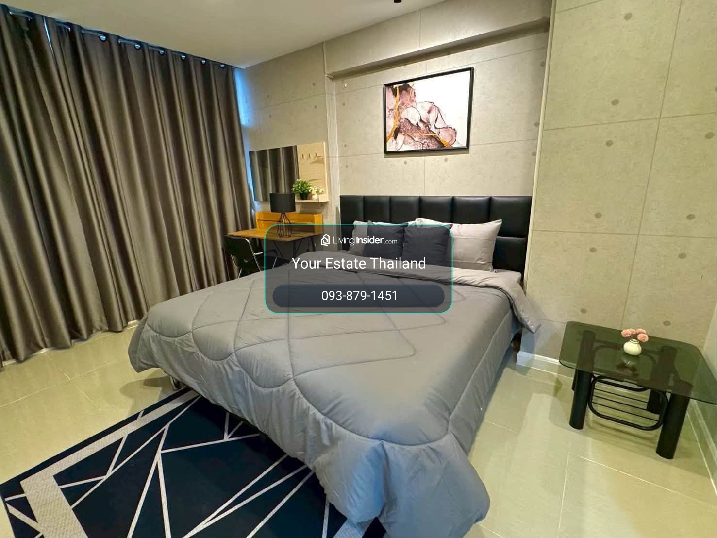 Siam Condominium  2 ห้องนอน ติดกับเซ็นทรัล ว่างพร้อมให้เช่า – รูปที่ 3