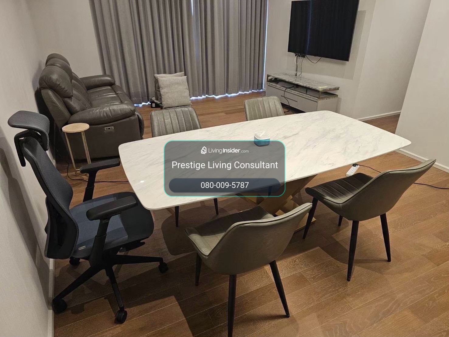 📌For RENT เช่า | Muniq Langsuan 2BR(100 sqm) 115,000 THB/month 🐶 – รูปที่ 3