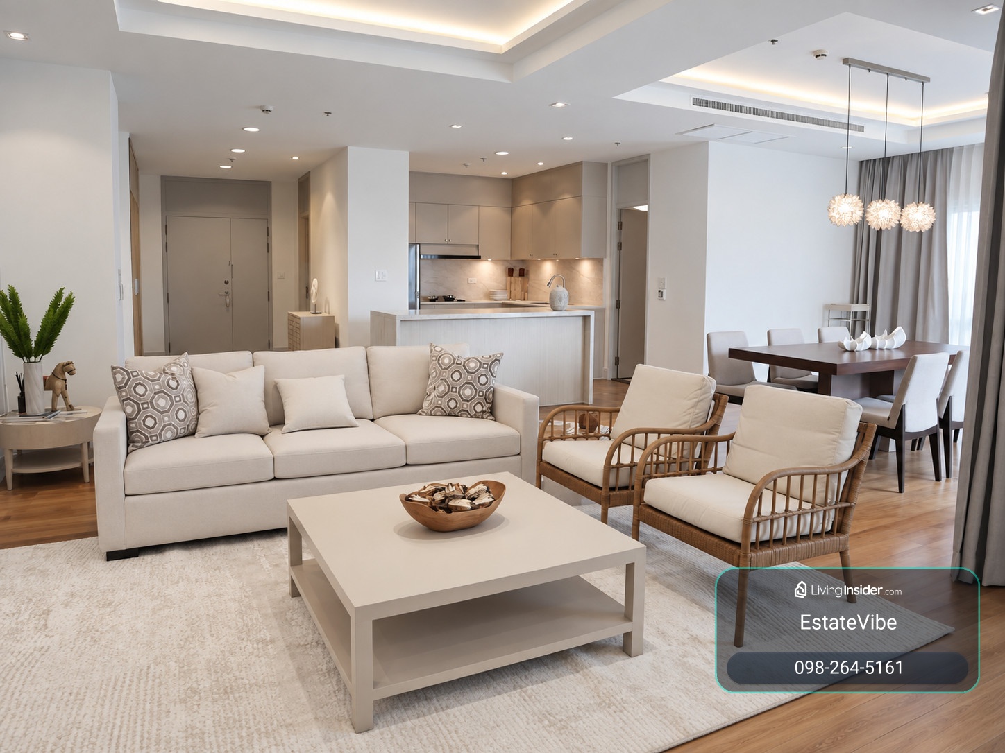 📍For Rent 🐶Pet-Friendly🐱✨The Royal Residence✨ 3 beds, 3 baths, size 220 sqm, Near BTS , Tel.0982645161 – รูปที่ 2