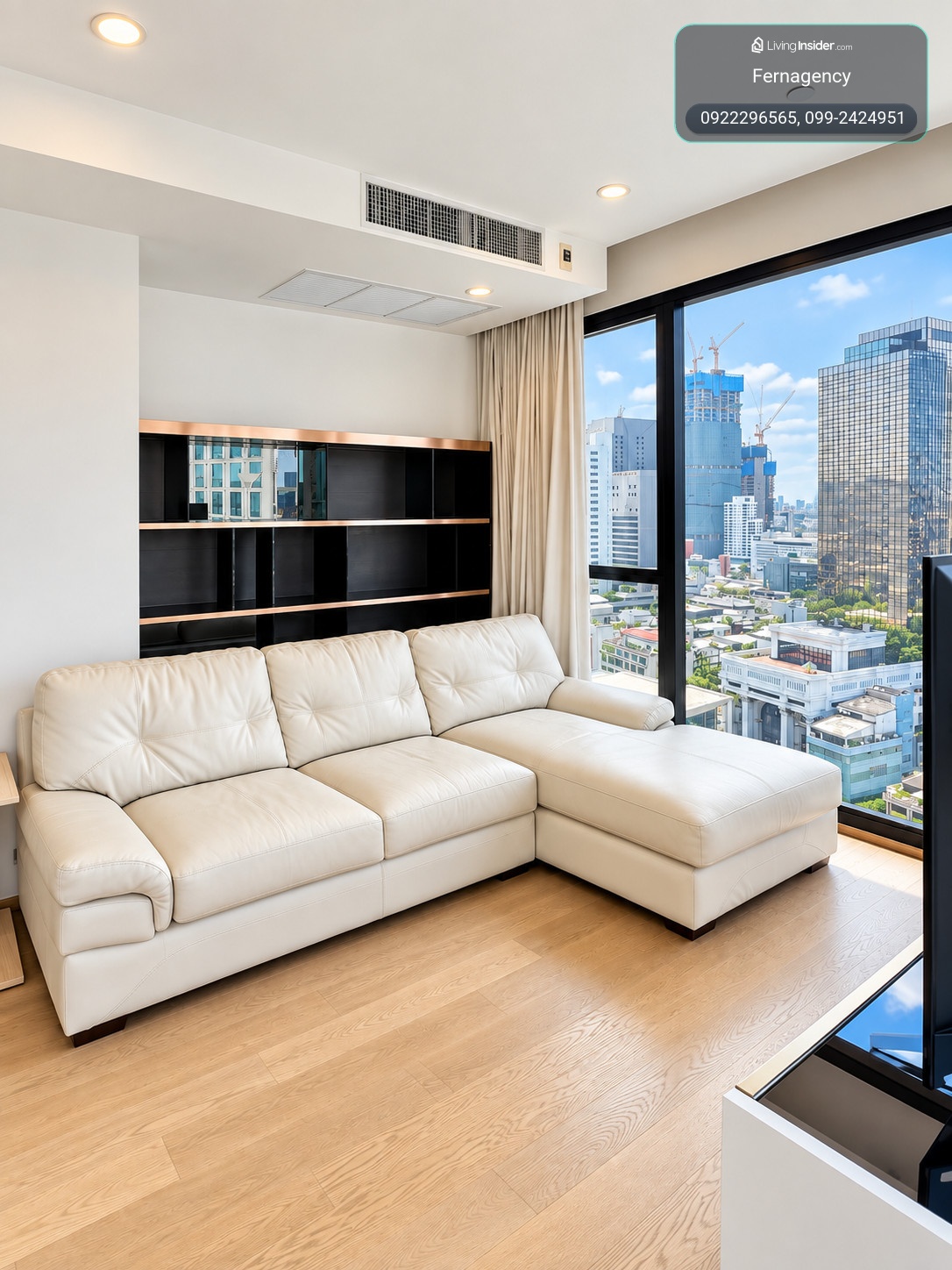 ✨ ขาย/เช่า Ashton Chula-Silom ชั้น 21 วิวเมือง 2 ห้องนอน 57 ตร.ม. เฟอร์นิเจอร์ครบ ใกล้ MRT สามย่านเพียง 180 ม. | 曼谷 Ashton Chula-Silom 高层城市景观两居室出售/出租｜57㎡ 全套家具，距三燕地铁站仅180米 – รูปที่ 3