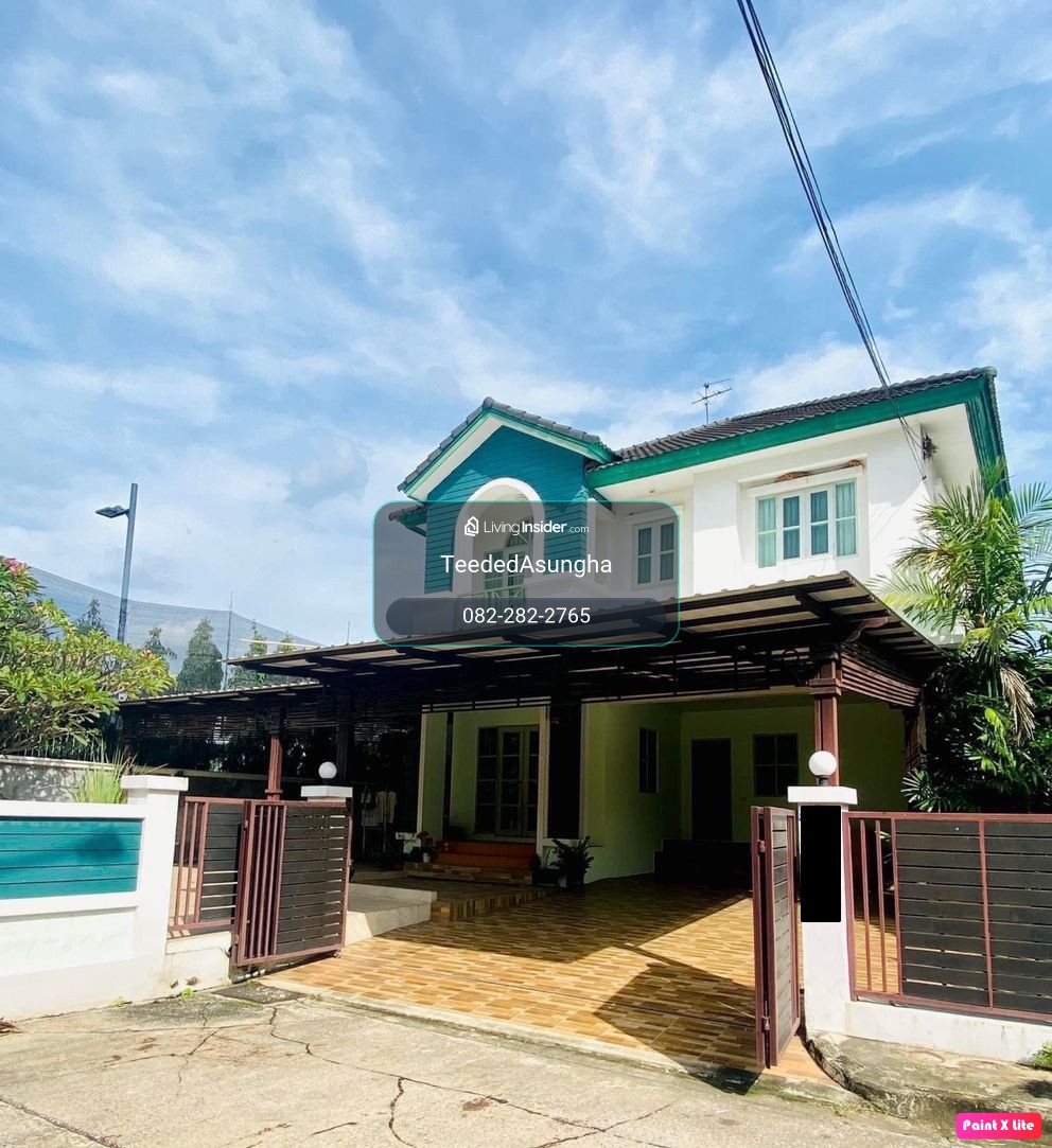 Corner house, 79 sq m, 4 bedrooms, 3 bathrooms, 2-story detached house, Wararom Suwinthawong, Khu Khwang, Rat Uthit 16 – รูปที่ 3