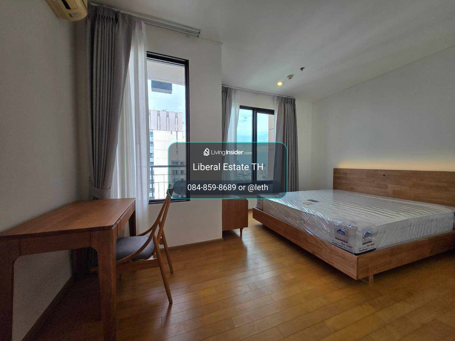 LTH16242 - Luxury Condo FOR RENT Villa Asoke | 312.8 sq.m. | 4 Beds | 6 Baths + Maid Room | High Floor | MRT Phetchaburi | 180K/Month | คอนโดหรูให้เช่า อโศก – รูปที่ 3