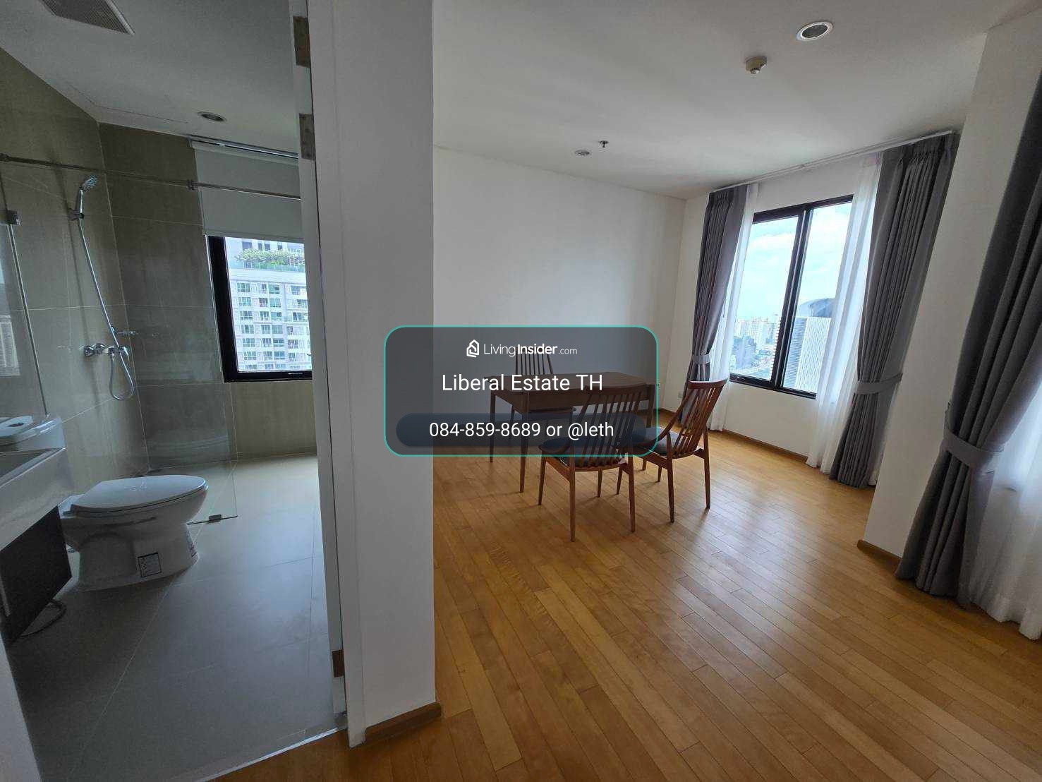 LTH16242 - Luxury Condo FOR RENT Villa Asoke | 312.8 sq.m. | 4 Beds | 6 Baths + Maid Room | High Floor | MRT Phetchaburi | 180K/Month | คอนโดหรูให้เช่า อโศก – รูปที่ 4