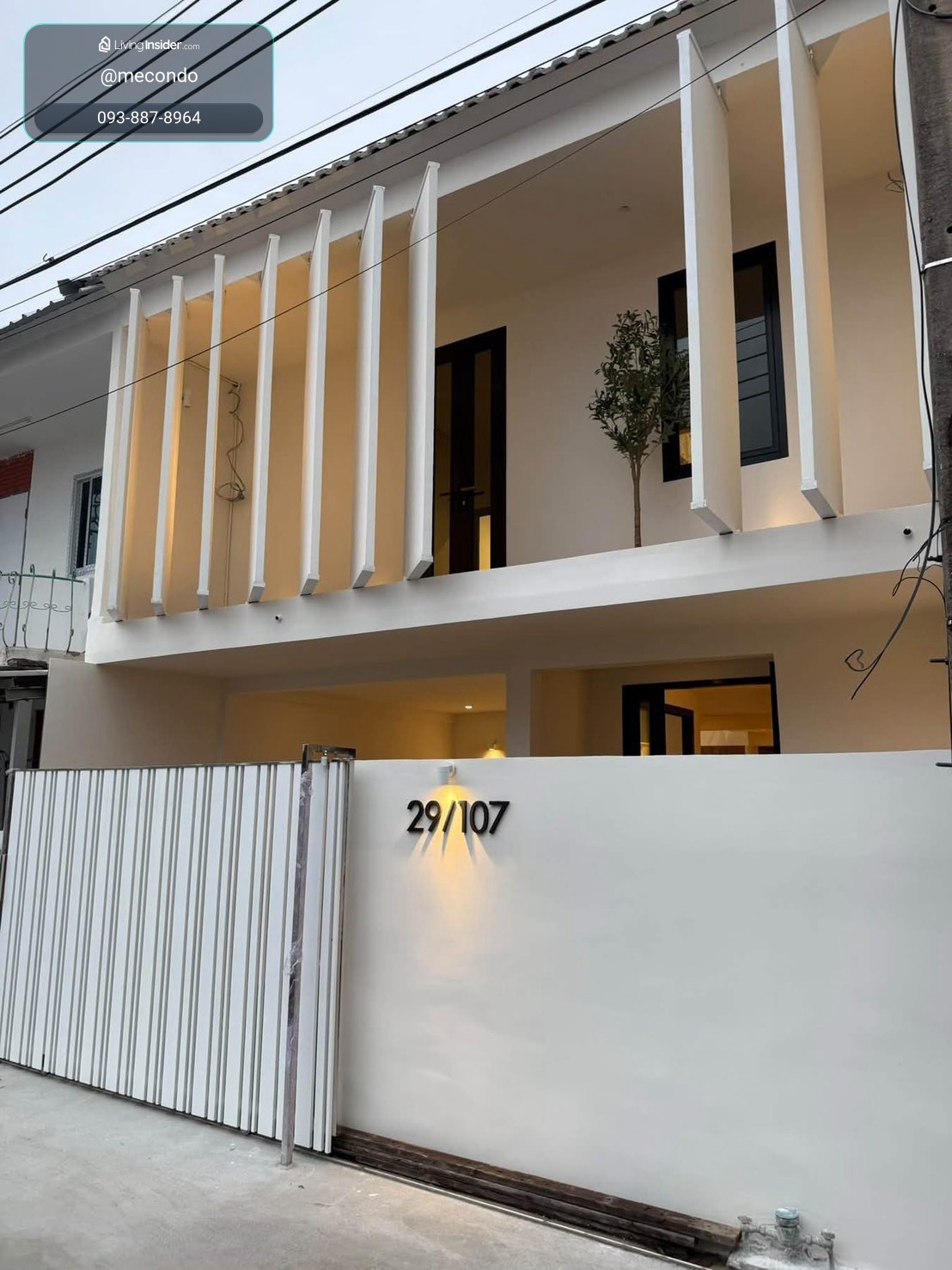 ME2500601 ขายบ้านมินิมอลใจกลางลาดพร้าว 41 มี Courtyard ส่วนตัว – รูปที่ 2