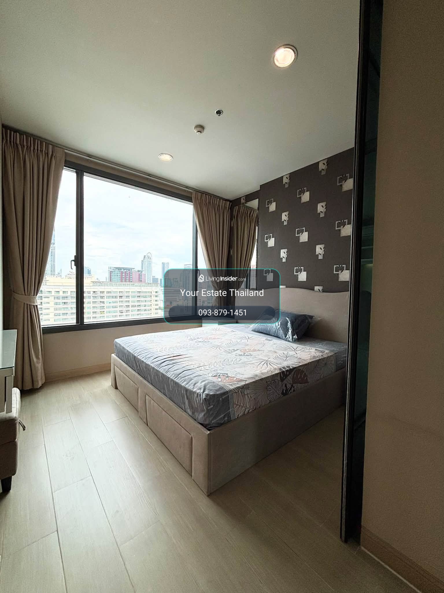 Pyne by Sansiri คอนโด  ห้องมุมบิวท์อินแต่งสวย ว่างพร้อมให้เช่า – รูปที่ 3