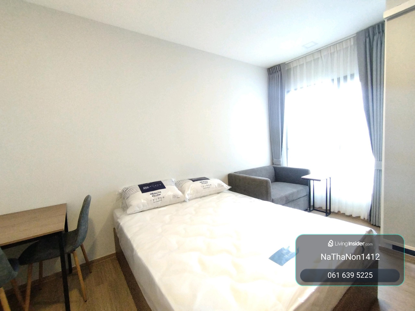 🏙️For rent, beautiful room, brand new, north direction, not hot, furnished, electric, ready to move in, say hello 📱or Line: 0616395225 – รูปที่ 3