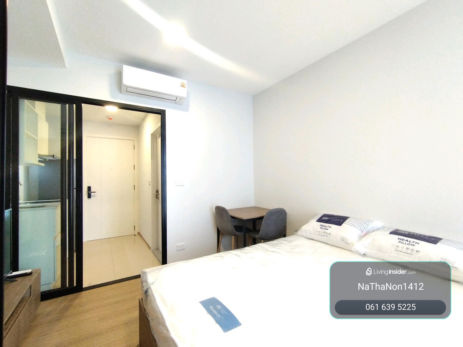 🏙️For rent, beautiful room, brand new, north direction, not hot, furnished, electric, ready to move in, say hello 📱or Line: 0616395225 – รูปที่ 4