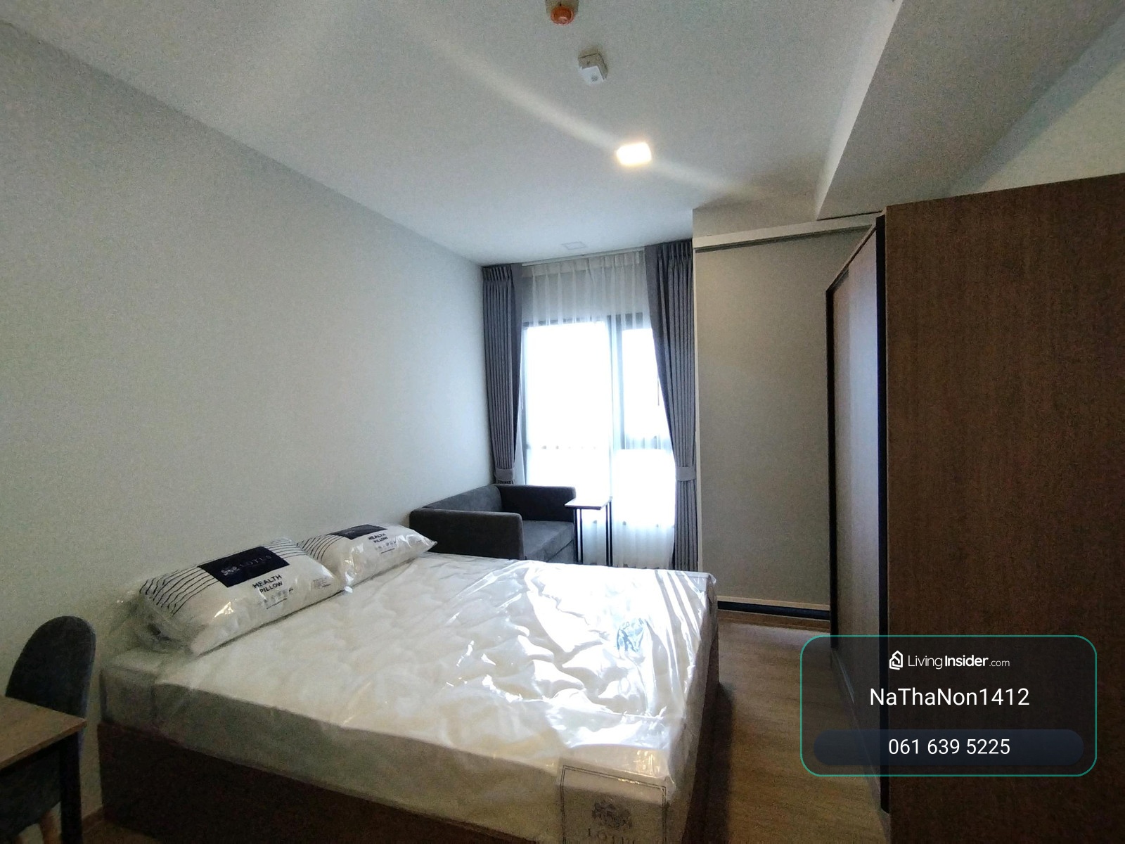 🏙️For rent, beautiful room, brand new, north direction, not hot, furnished, electric, ready to move in, say hello 📱or Line: 0616395225 – รูปที่ 2