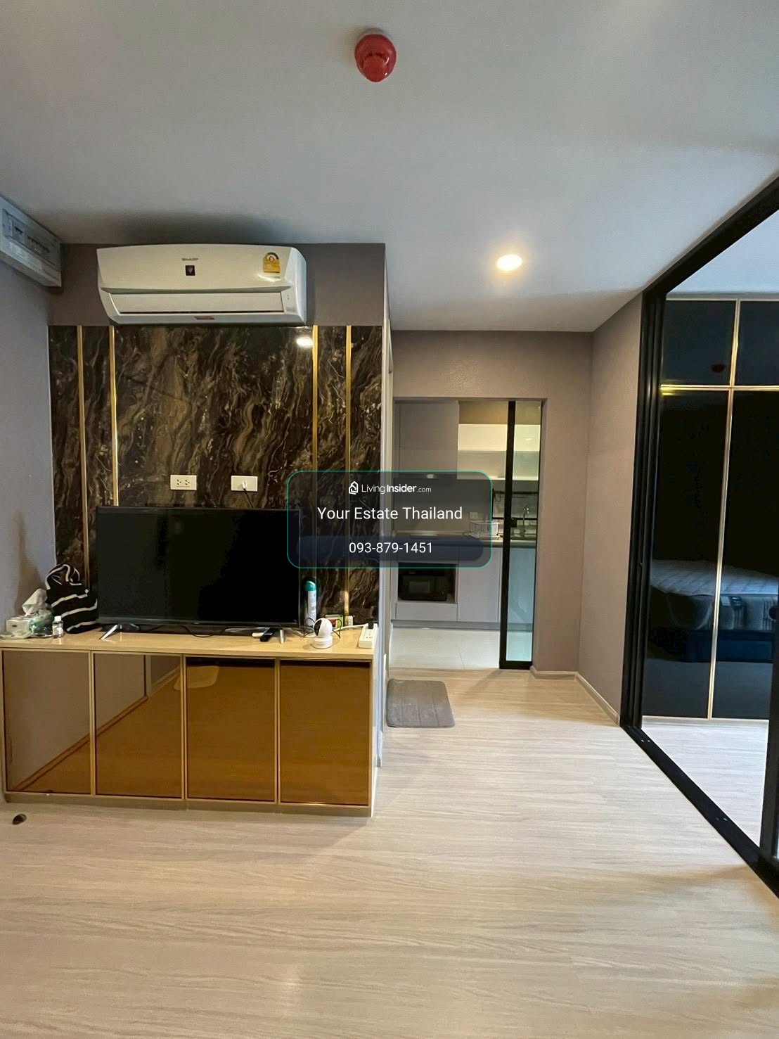 Aspire Asoke - Ratchada Condo, beautiful room, unblocked view, ready for rent. – รูปที่ 3
