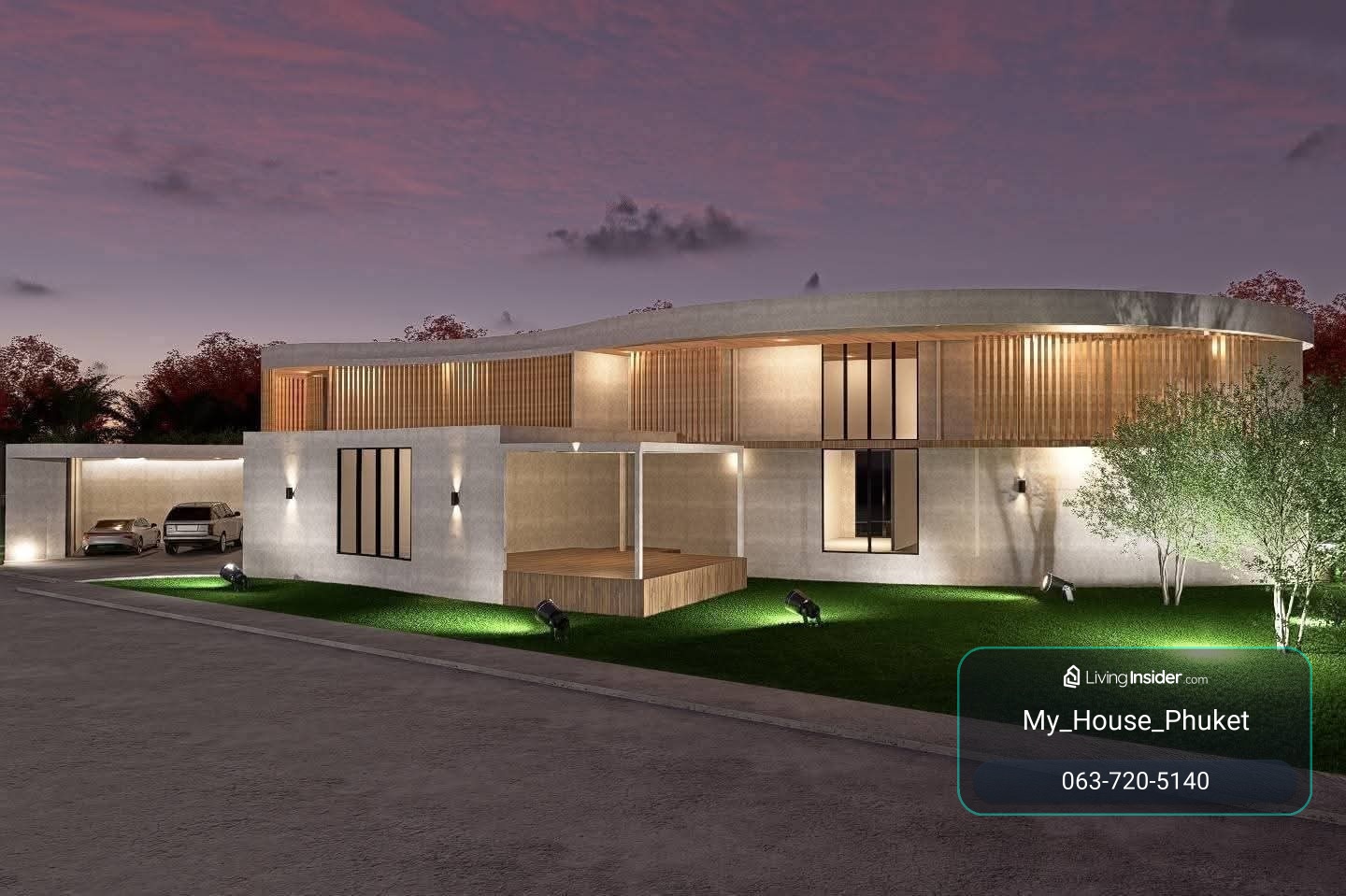 ทำเลพรีเมียม | บ้านหรู 6 ห้องนอน 7 ห้องน้ำ สระว่ายน้ำทรงโค้ง เปิดรับวิวธรรมชาติกว้างไกล โซนถลาง ภูเก็ต  – รูปที่ 2