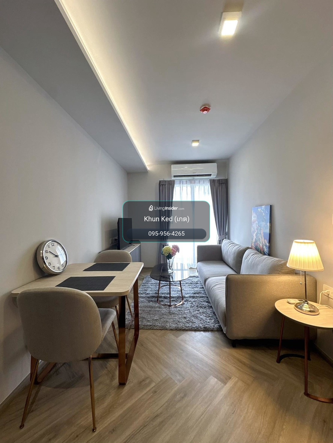 🟢 For rent Chapter Thonglor 25, Minimal Luxury Condo in Soi Thonglor, beautiful room, fully decorated, 1 bedroom, 35 sq m, Pool view ⎯ Convenient travel 🚎 there is a shuttle to pick up and drop off BTS Thonglor/Phrom Phong. – รูปที่ 2