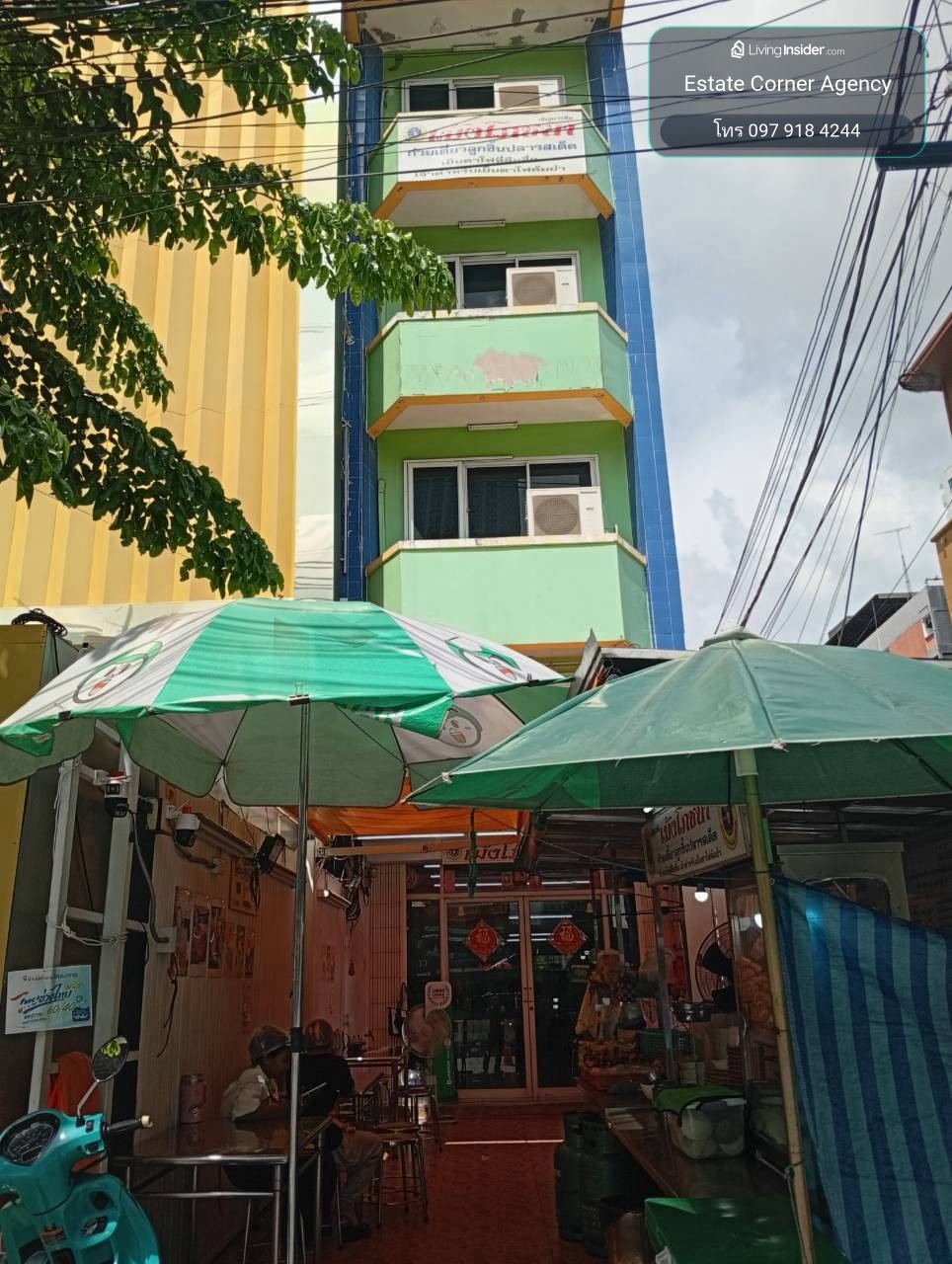 98543 - ขาย อาคารพาณิชย์ 4 ชั้นครึ่ง พื้นที่ 25.9 ตร.ว. ทำเลทองย่านธุรกิจ – รูปที่ 2