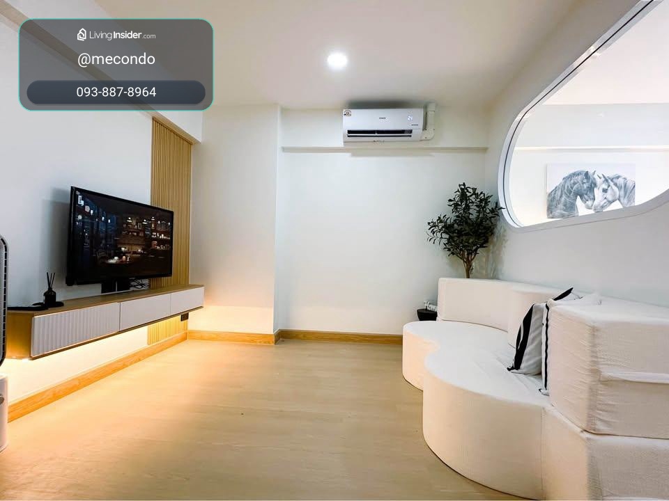 ME2500607 ขายคอนโด ราคาเบาๆ Thanyakarn Condominium เฟอร์ครบ ใกล้ MRT รัชดาภิเษก  – รูปที่ 3