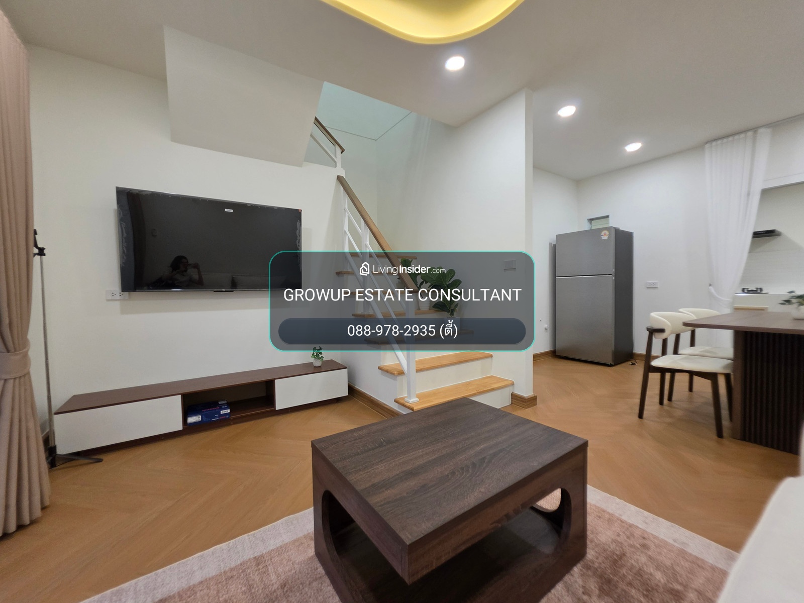 K-7234 🔥🔥 Newly renovated house, ready to move in, for rent!  Townhome Willetlight Pattanakarn 38, convenient travel, can enter and exit in many ways. – รูปที่ 2
