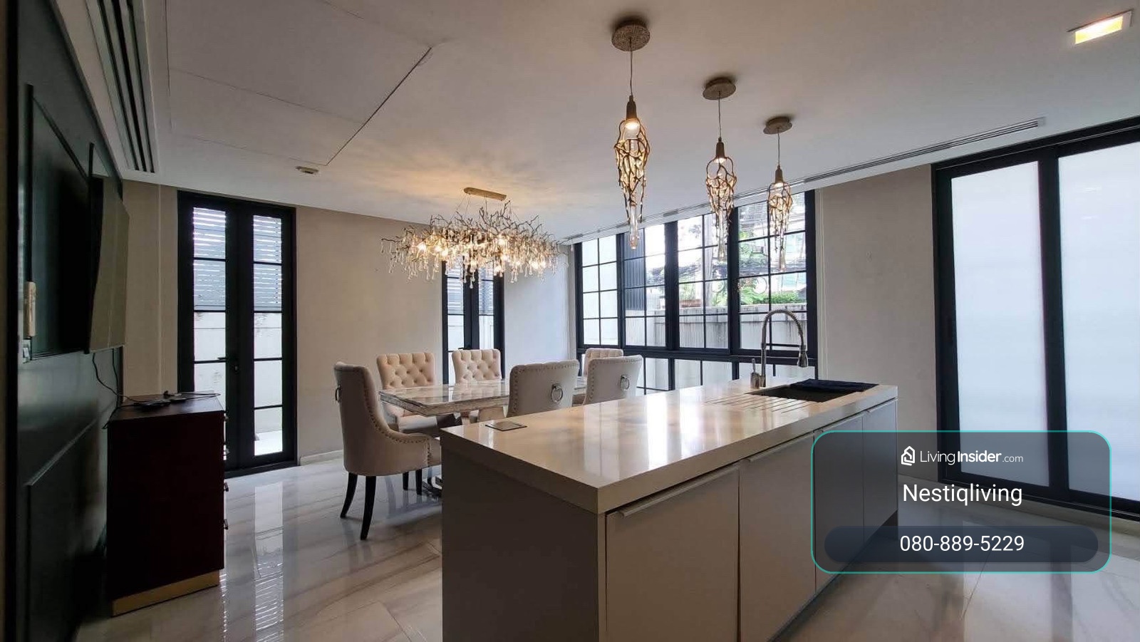 for sale and rent 🌈 Quarter 31 🌈 4 นอน 5 น้ำ 1 ห้องแม่บ้าน จอดรถได้ 4 คัน  พร้อมเฟอร์นิเจอร์  – รูปที่ 3