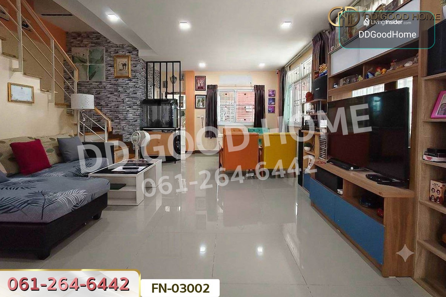 ทาวน์โฮม เดอะ มิราเคิล พลัส โครงการ 1 ถ.เพชรเกษม 63 ใกล้เดอะมอลล์ บางแค FN-03002 – รูปที่ 3