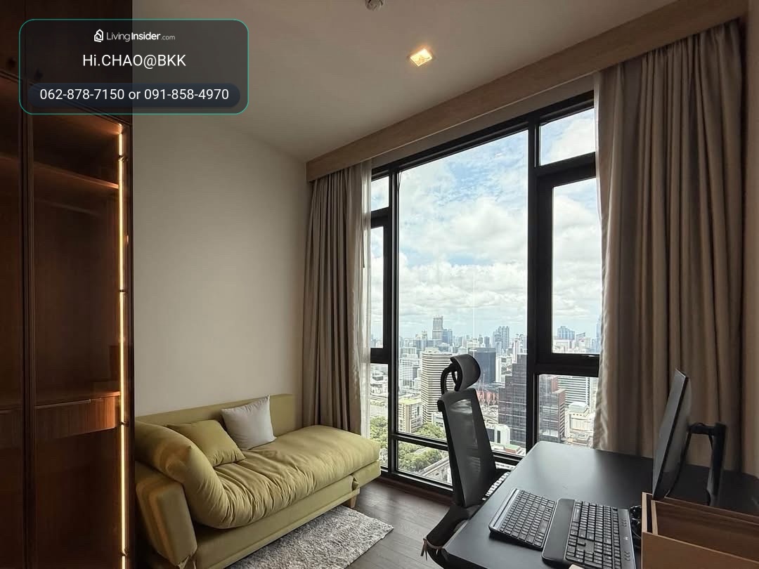 🚩The Address Siam–Ratchathewi : Rare corner unit | Near BTS Ratchathewi, Siam Paragon, CentralWorld – รูปที่ 4