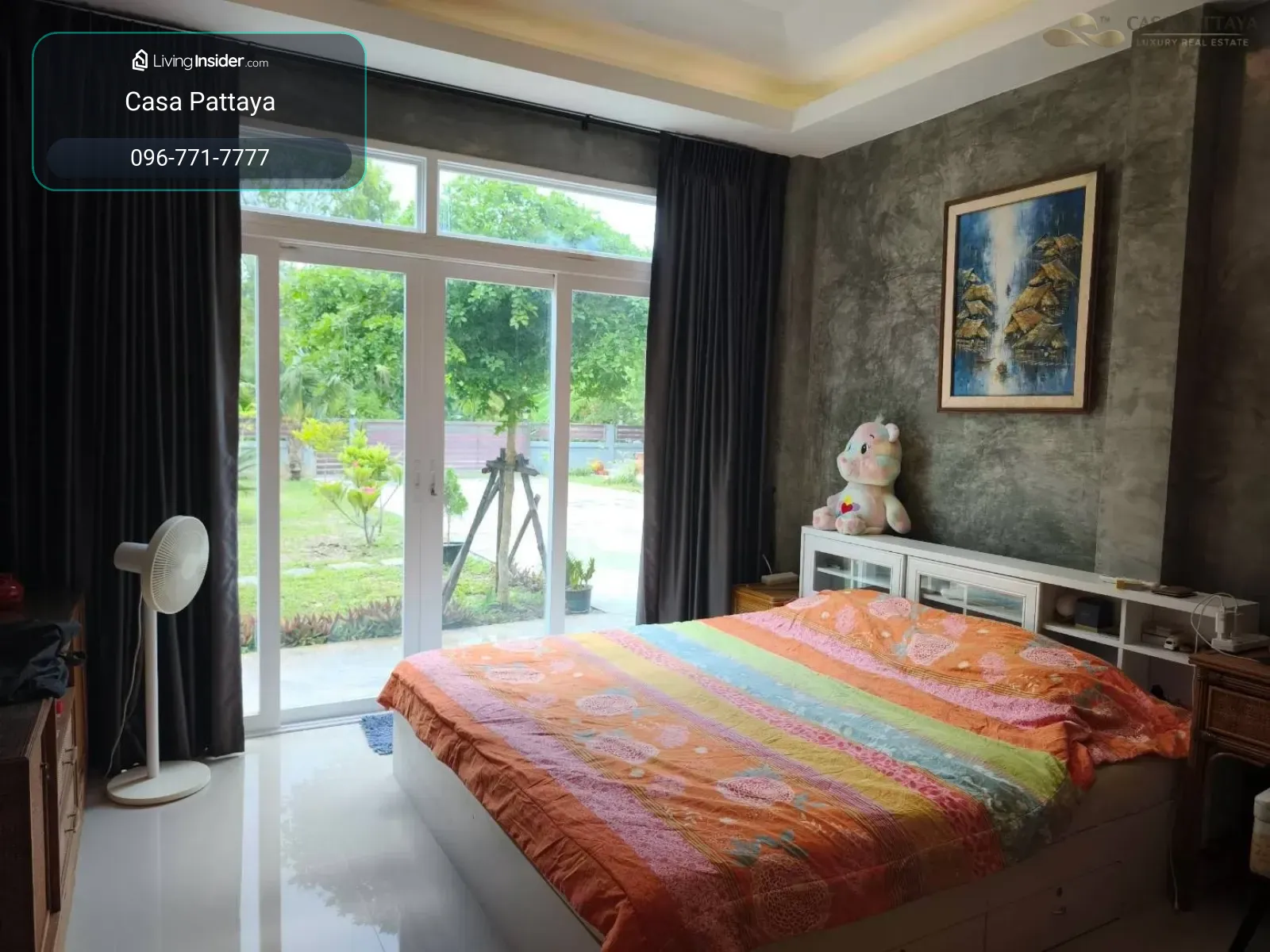 บ้านเดี่ยว 2 ชั้นพร้อมอยู่ มีระเบียงดาดฟ้า ทำเลส่วนตัวที่นาจอมเทียน – รูปที่ 3