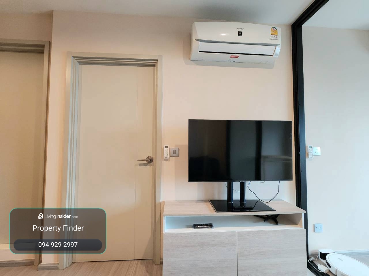PFD-09196 Condo for rent, Aspire Erawan Prime, beautiful room, fully furnished, ready to move in, next to BTS Chang Erawan✨ – รูปที่ 3