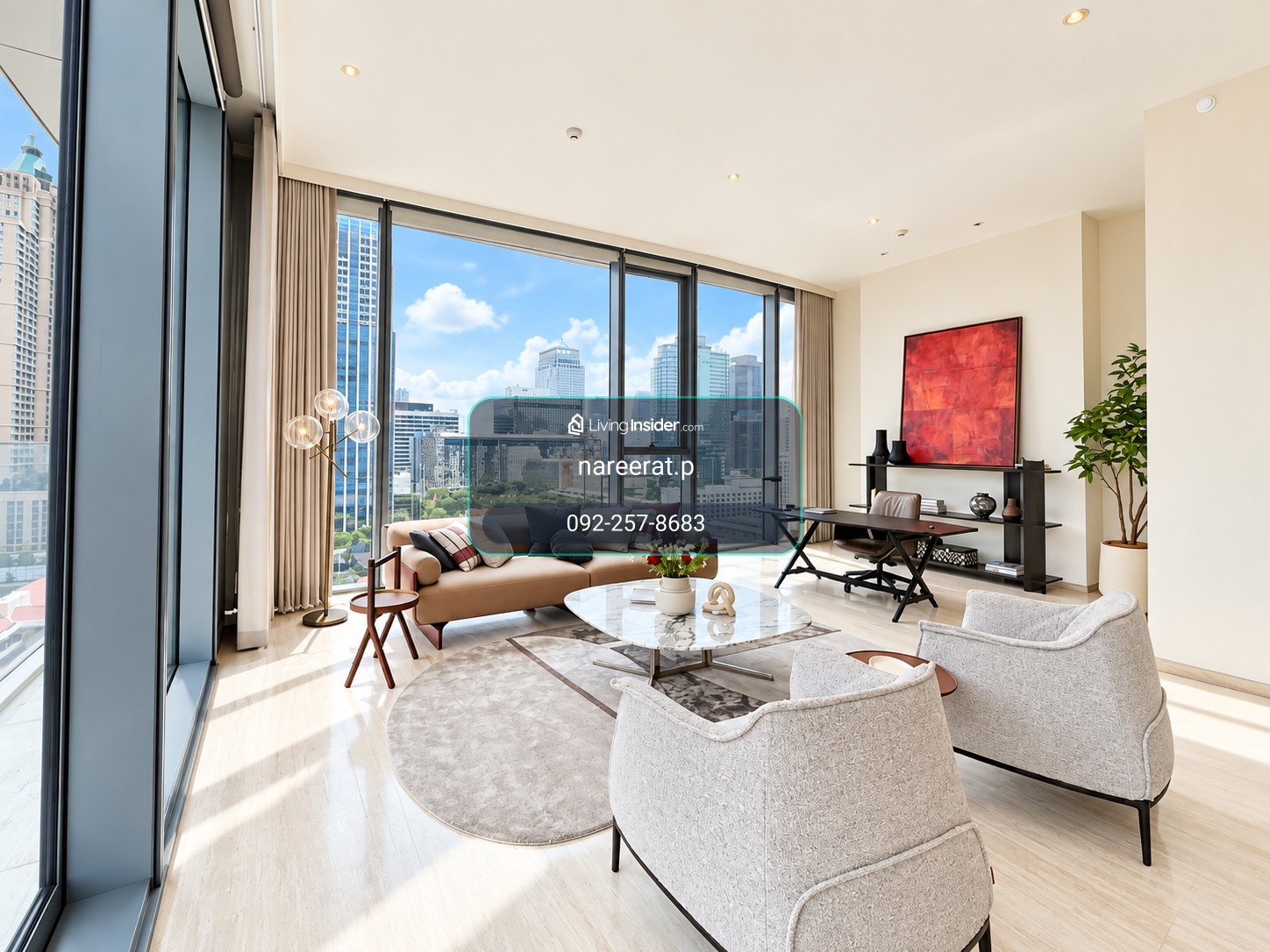 EXCLUSIVE UNIT FOR RENT | SCOPE LANGSUAN ห้องพิเศษสำหรับเช่า • ห้องมุม • วิวสวน • Pet Friendly 🐾 – รูปที่ 3