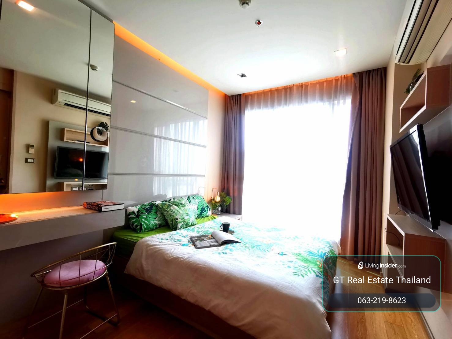 For Rent The Address Asoke — 1 Bedroom | MRT Phetchaburi | Fully Furnished GTN-0870 – รูปที่ 2