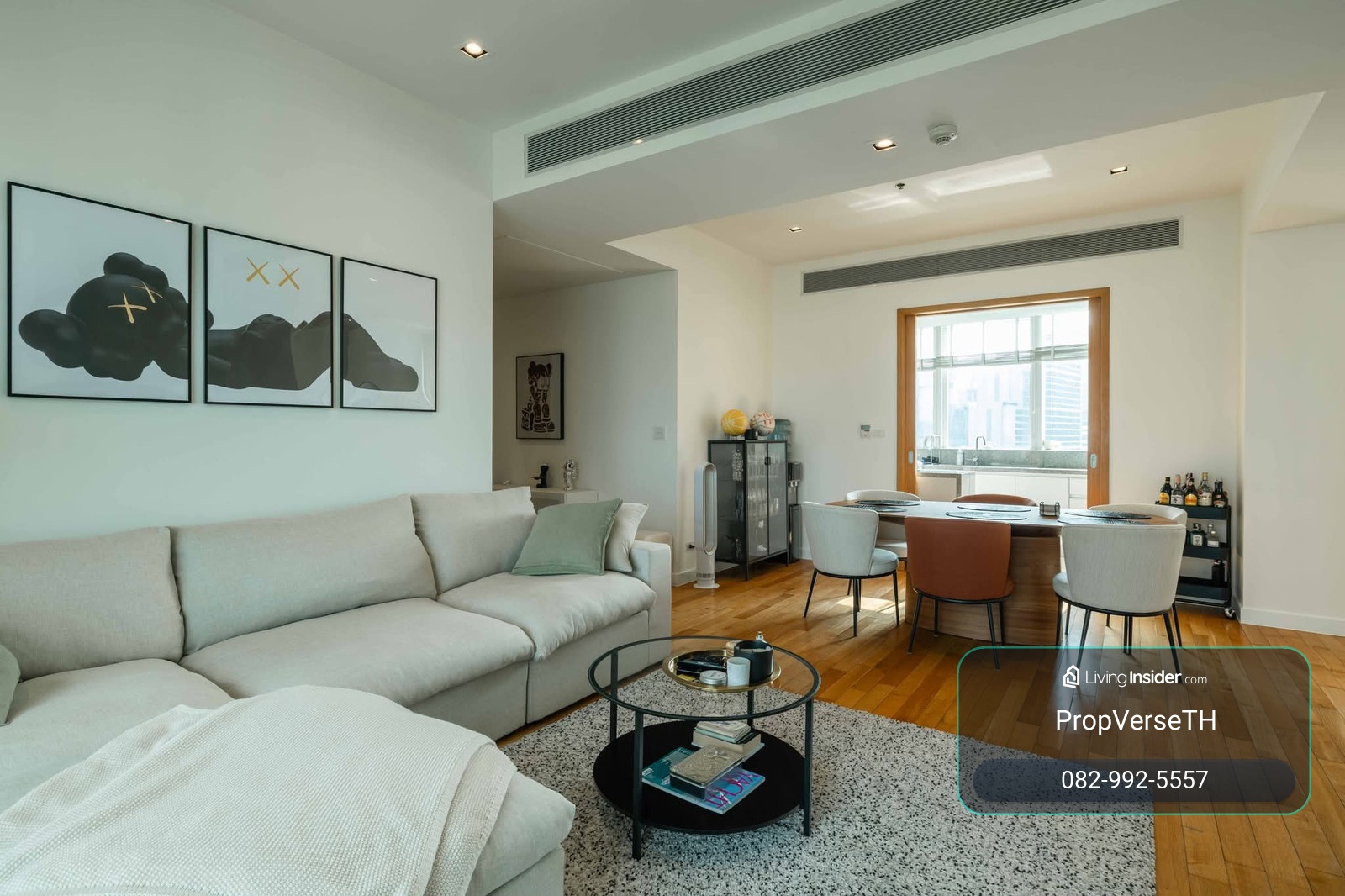 ASOKE - Phompong  l 3b 3b 130 Sqm. l 78,000 Fully-Furnished  – รูปที่ 2