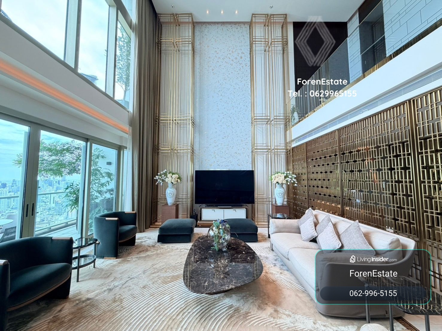 “คำว่า Penthouse มันยังไม่พอสำหรับห้องนี้…” นี่คือ Duplex Penthouse ขนาด 943 ตร.ม. บนชั้น 61–62 ชั้นสูงสุดของ The River และเป็น Residence แบบนี้เพียง ห้องเดียวในทั้งโครงการที่มี สระว่ายน้ำส่วนตัว Sky Lounge โซนปาร์ตี้ และ outdoor Jacuzzi ในห้องตัวเอง – รูปที่ 2