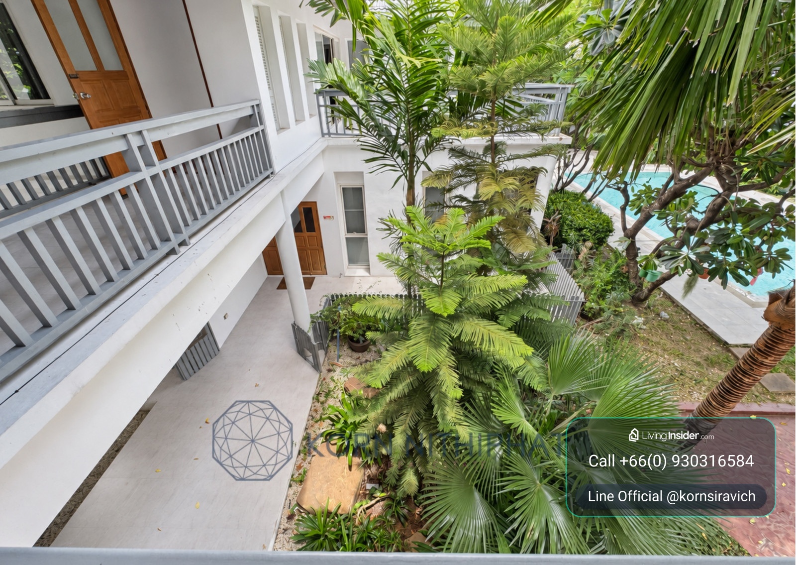 FOR RENT SHANTA VILLA RESIDENCES AT EKKAMAI - SUKHUMVIT 63, BANGKOK | PET FRIENDLY WELCOME | UNFURNITURE – รูปที่ 3